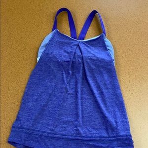 Lululemon built in bra tank top